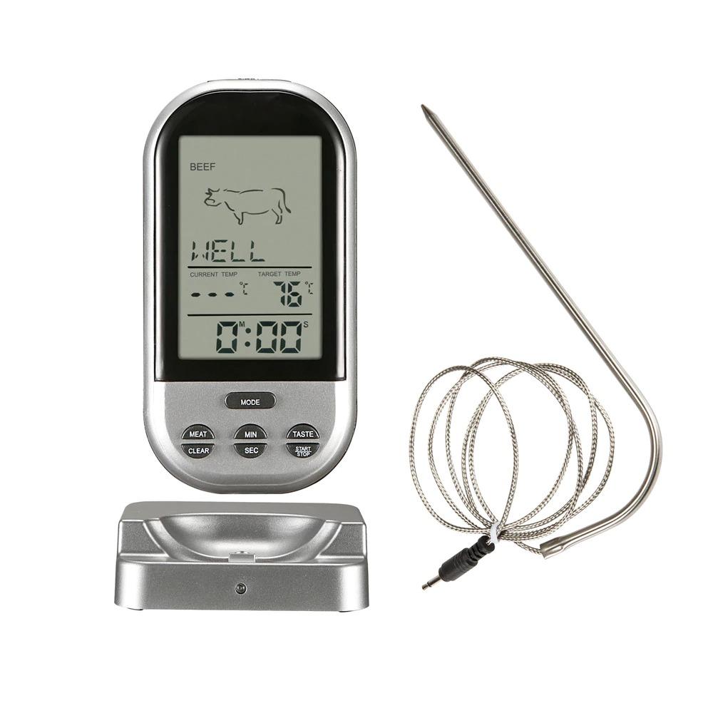 Accurate Remote Oven Thermometer with Countdown Timer - Luxicro