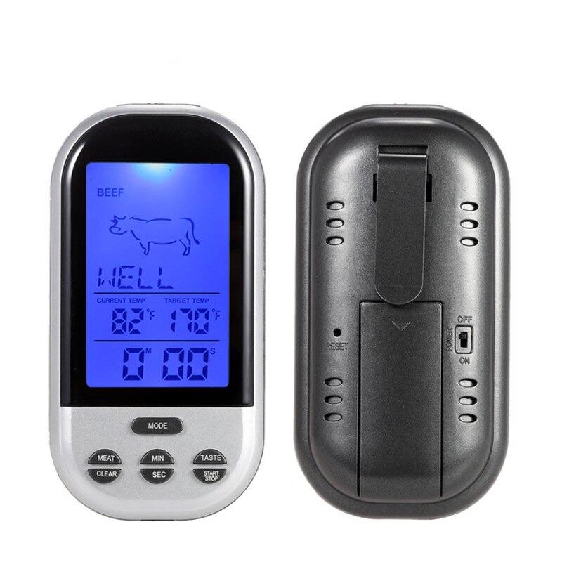 Accurate Remote Oven Thermometer with Countdown Timer