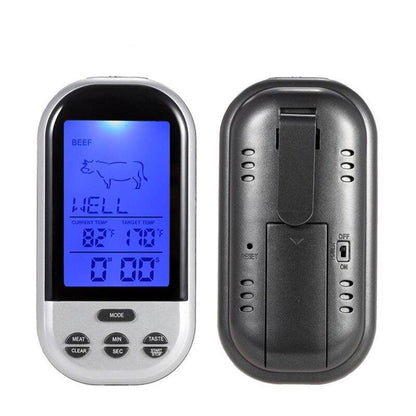 Accurate Remote Oven Thermometer with Countdown Timer