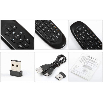 Wireless Air Mouse Compact Keyboard