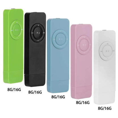 Compact HIFI MP3 Player 8/16GB High Quality Sound - Luxicro