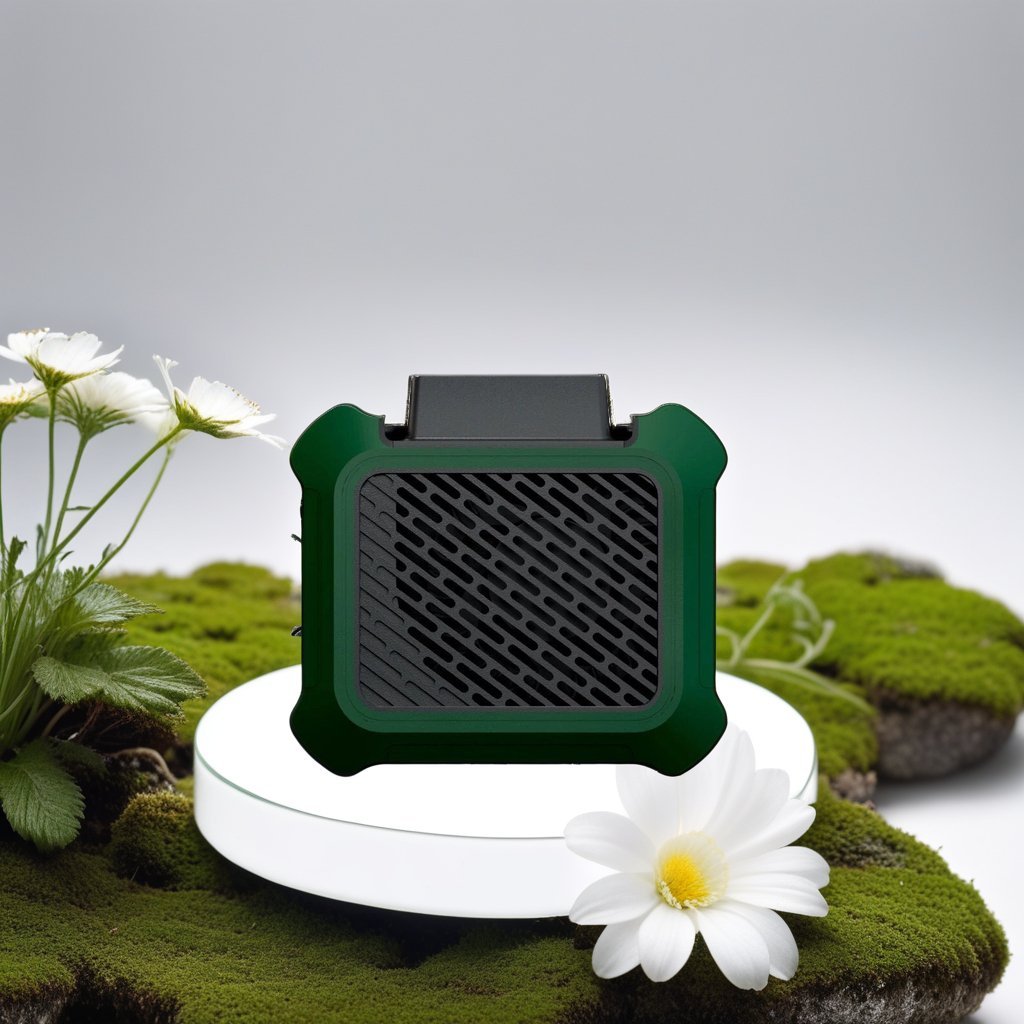 Compact Rechargeable Neck Fan for Outdoor Use