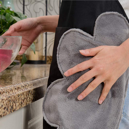 Premium Kitchen Apron with Built-in Towels