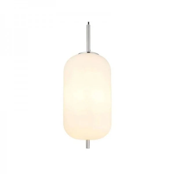 Dark Smoked Glass Drop Pendant Light Fixture