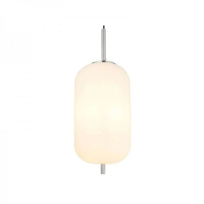 Dark Smoked Glass Drop Pendant Light Fixture