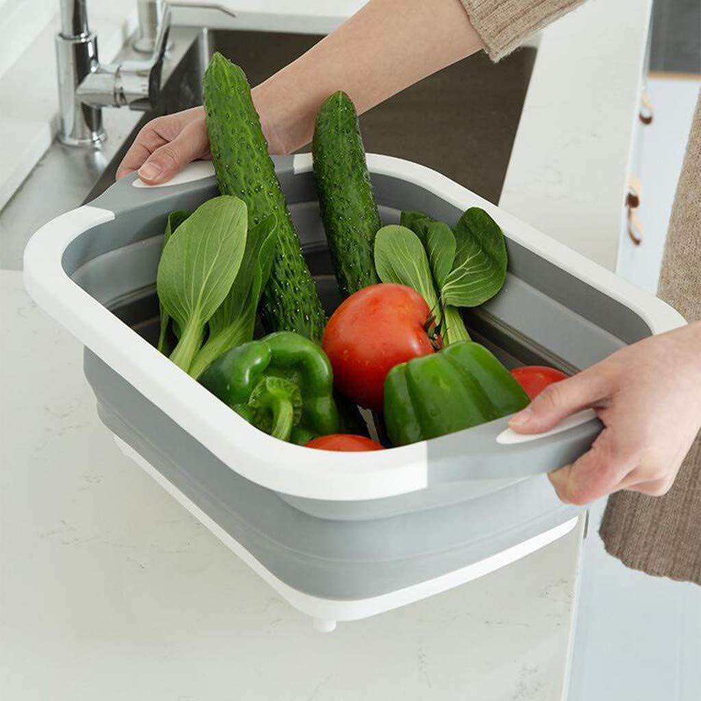 Premium Wooden Cutting Board Basket