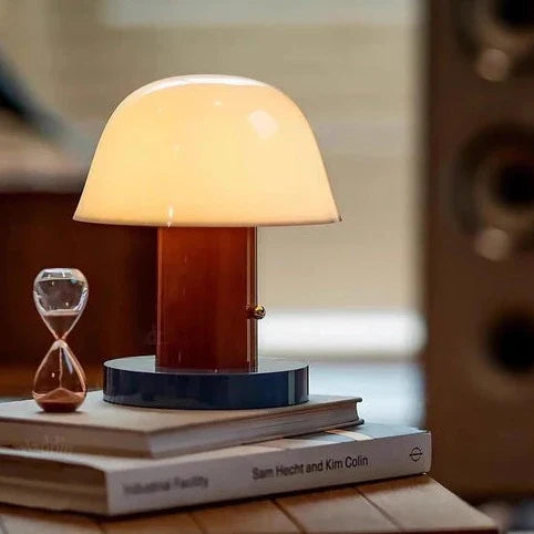 Soft Light Wooden Table Lamp