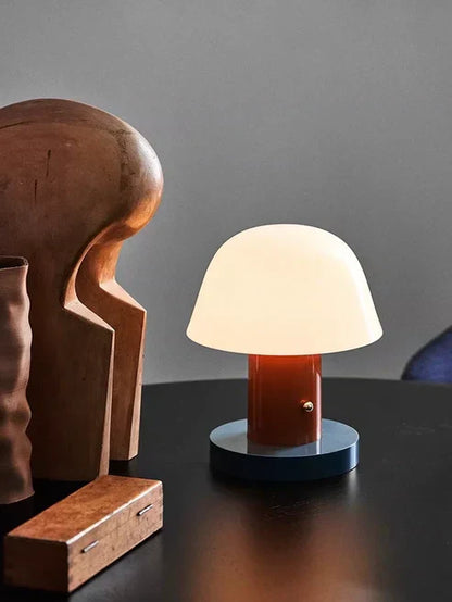 Soft Light Wooden Table Lamp