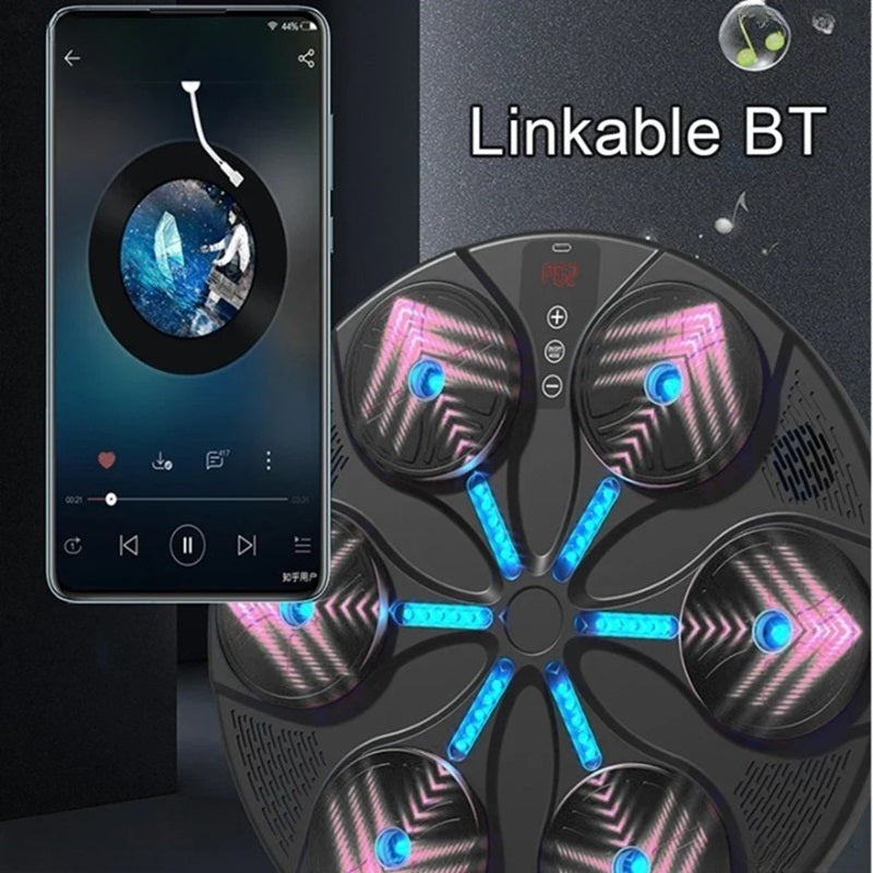 Fun Interactive Music Boxing System for All Ages