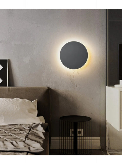 Round Contemporary LED Light Fixture
