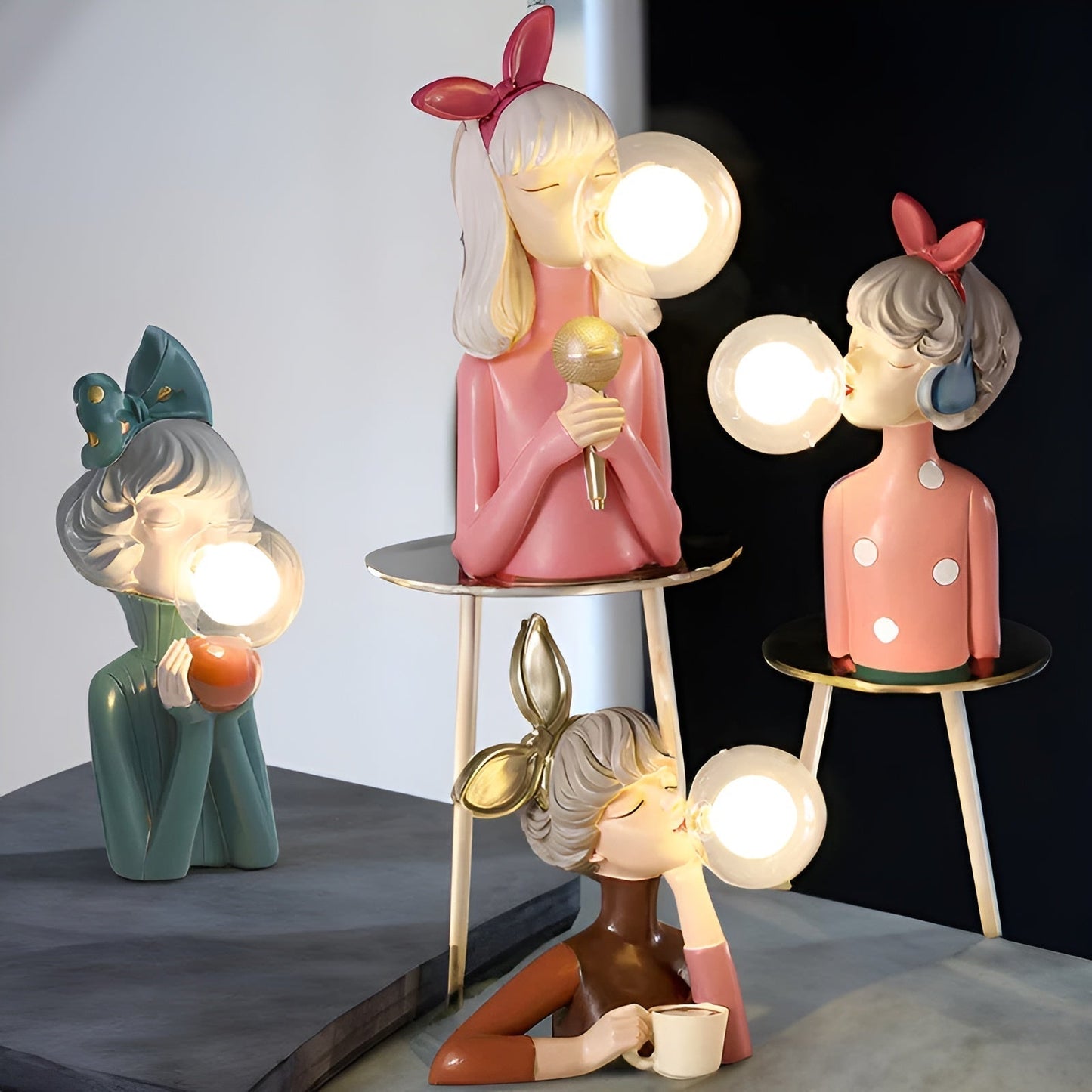 Beautiful Glass Pendant Lamp