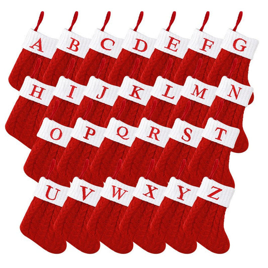 Cozy Holiday Stocking with Fuzzy Cuff - Luxicro