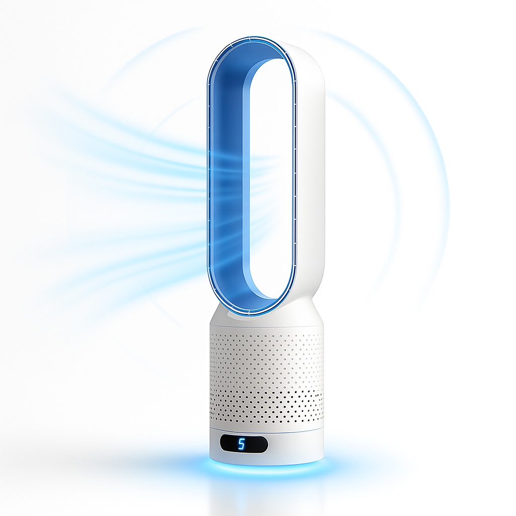 Slim Quiet Air Cleaner Tower Fan