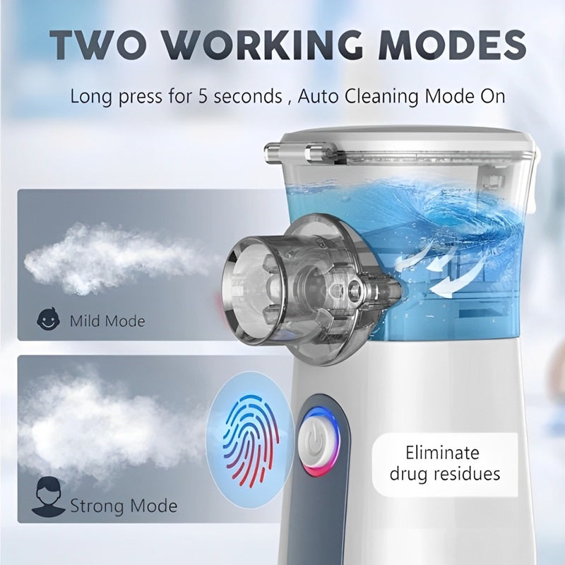 Compact Rechargeable Nebulizer for Home Use