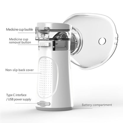 Compact Rechargeable Nebulizer for Home Use