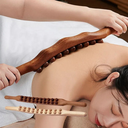 Organic Wooden Facial Massager Tool - Luxicro