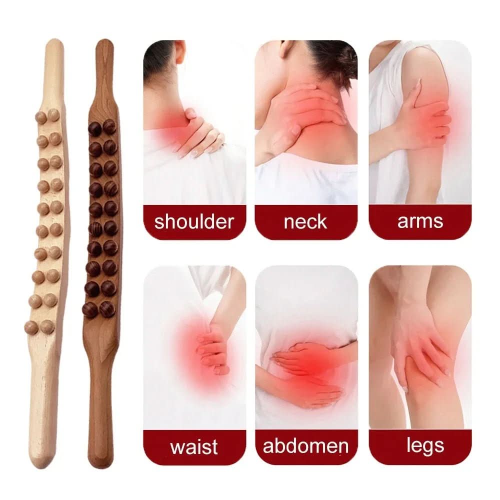 Authentic Wooden Facial Massager Tool