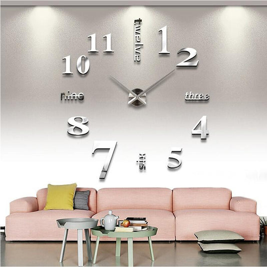 Contemporary Battery Operated Wall Clock - Luxicro