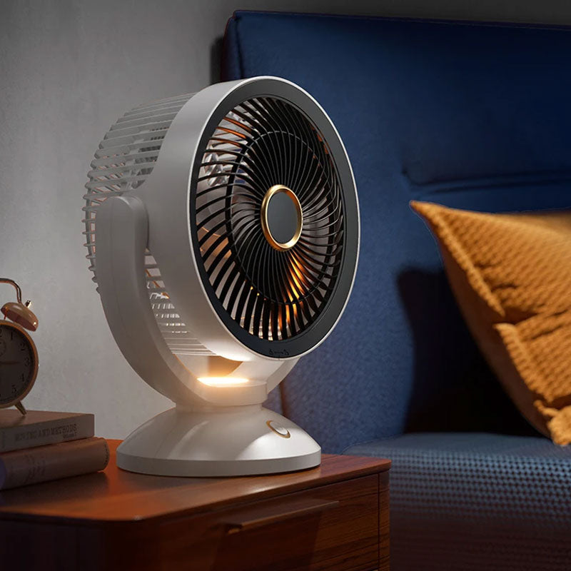 Compact Rechargeable Personal Cooling Fan - Luxicro