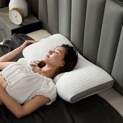 Supportive Memory Foam Pillow for Back and Side Sleeper