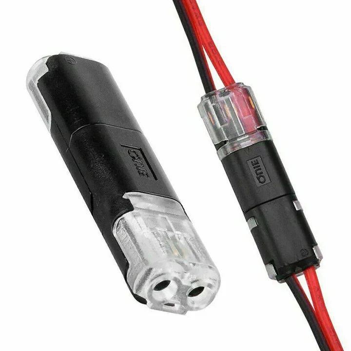 Heavy Duty Double Wire Locking Connectors - Luxicro