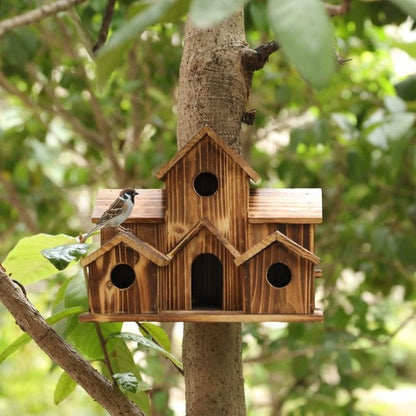 Cozy Bird House for Garden Birds