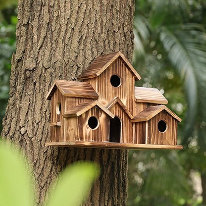 Cozy Bird House for Garden Birds