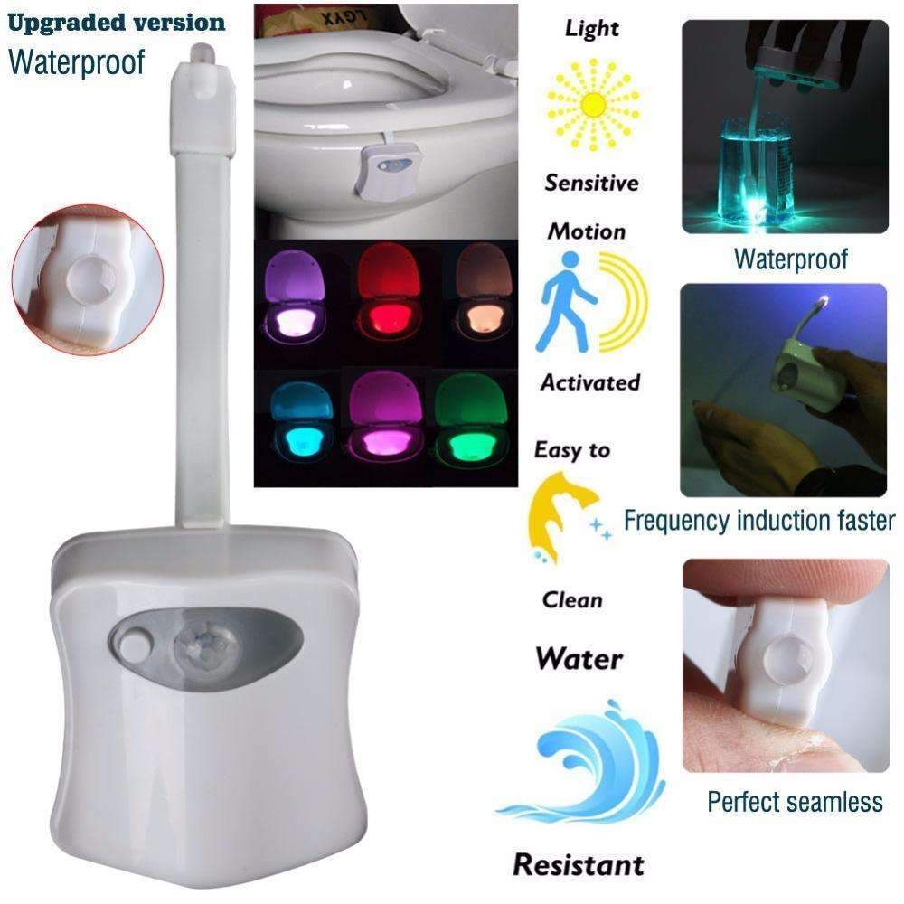 Motion Activated Bathroom Night Lamp