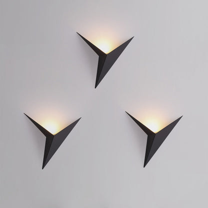 Contemporary Triangle Wall Lamp