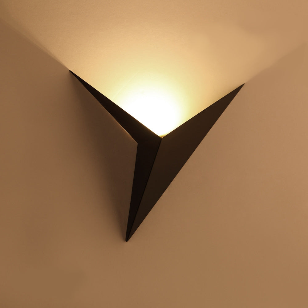 Contemporary Triangle Wall Lamp
