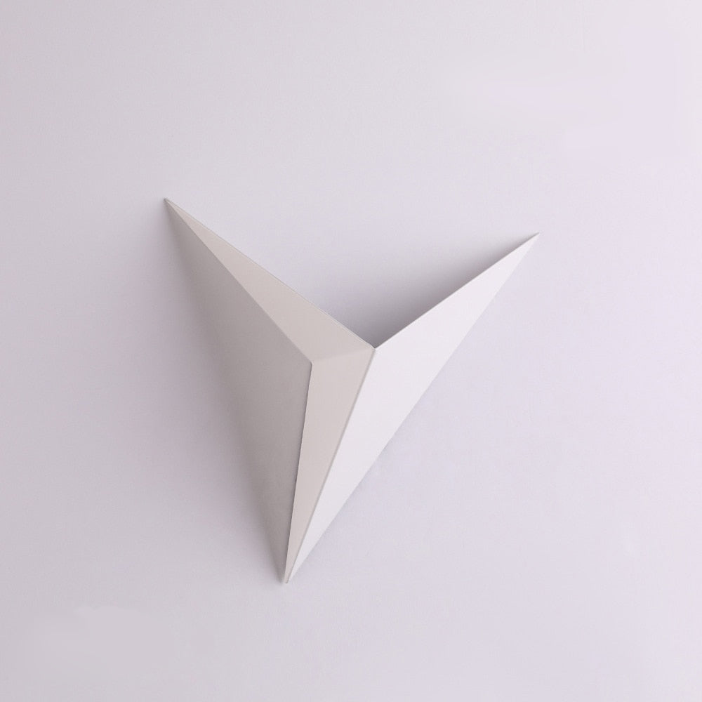 Contemporary Triangle Wall Lamp