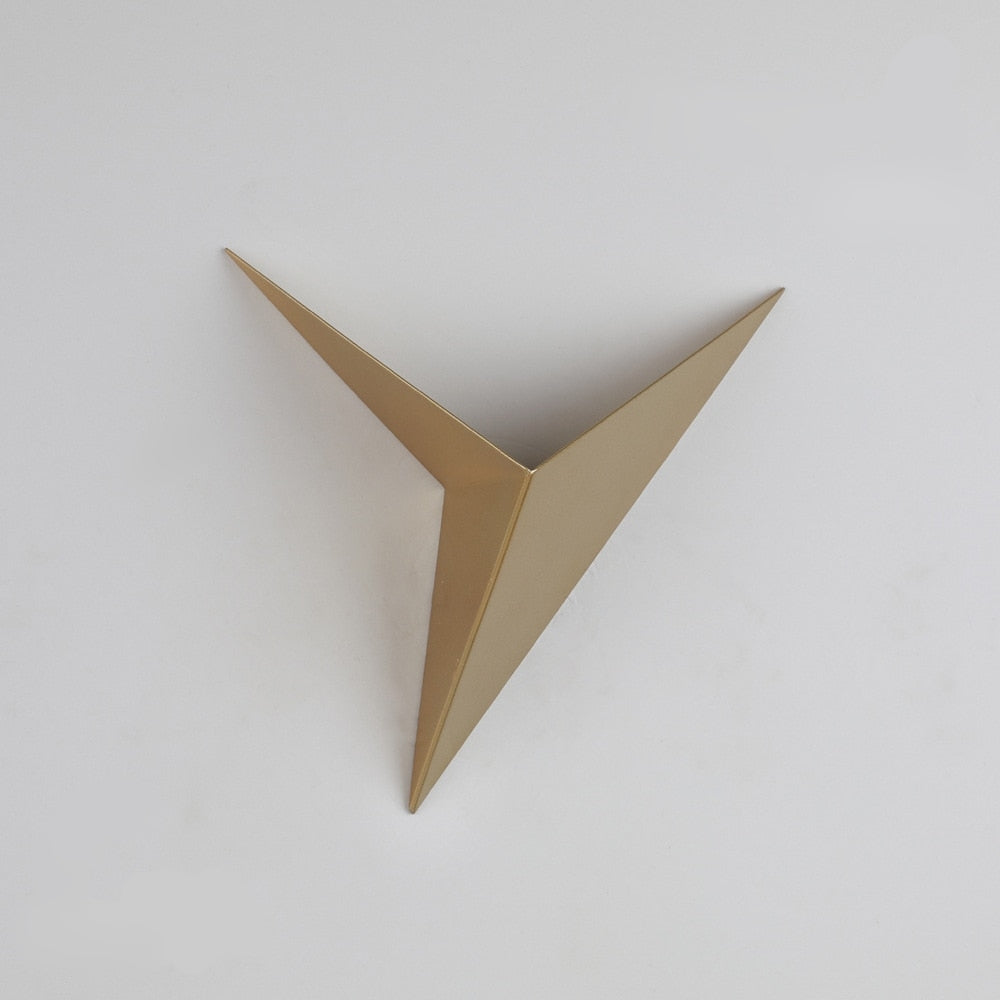 Contemporary Triangle Wall Lamp