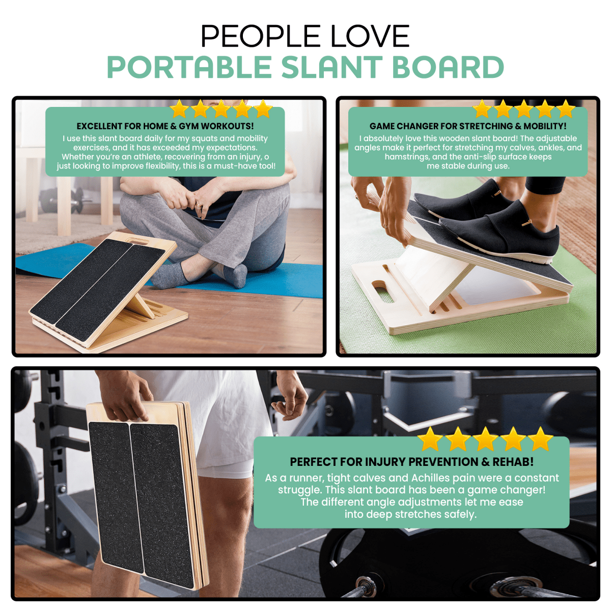 Ergonomic Back Support Standing Desk Board