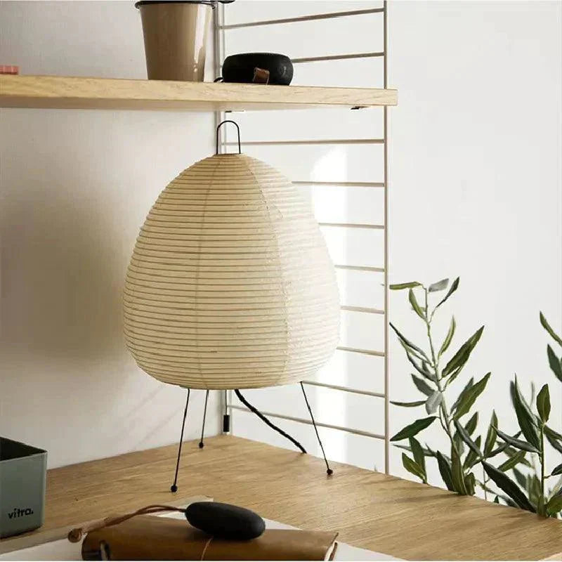 Simple Asian Style Desk Lamp