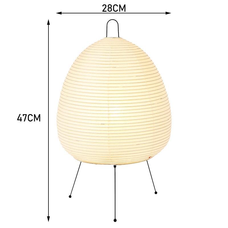 Simple Asian Style Desk Lamp