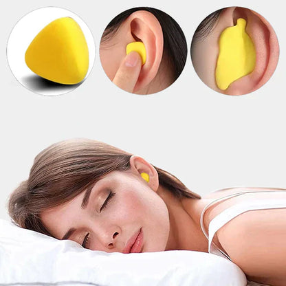 Soft Silicone Ear Plugs Waterproof Noise Cancelling Ear Protection - Luxicro
