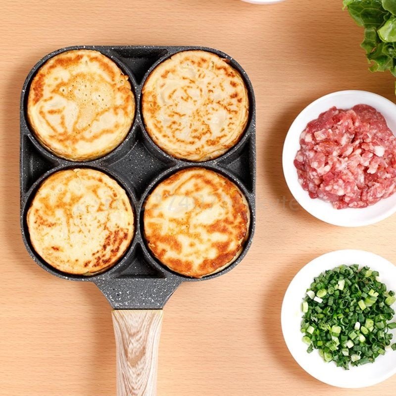 Easy Clean 4 Egg Skillet Pan - Luxicro