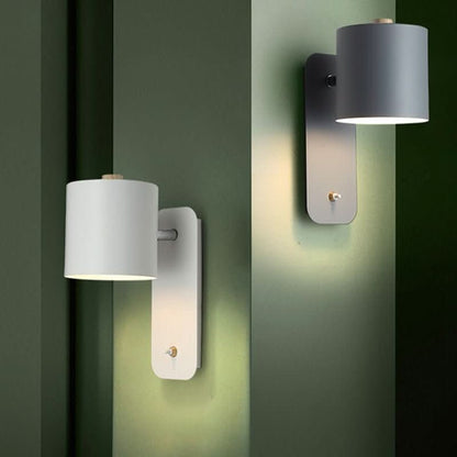 Contemporary Slim LED Wall Lamp with On/Off Switch