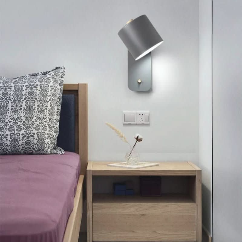 Contemporary Slim LED Wall Lamp with On/Off Switch