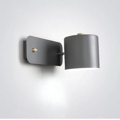 Contemporary Slim LED Wall Lamp with On/Off Switch