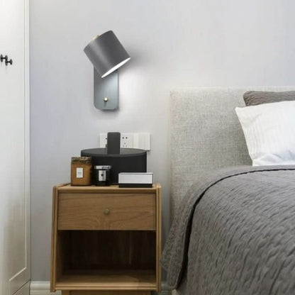 Contemporary Slim LED Wall Lamp with On/Off Switch