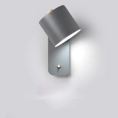 Contemporary Slim LED Wall Lamp with On/Off Switch