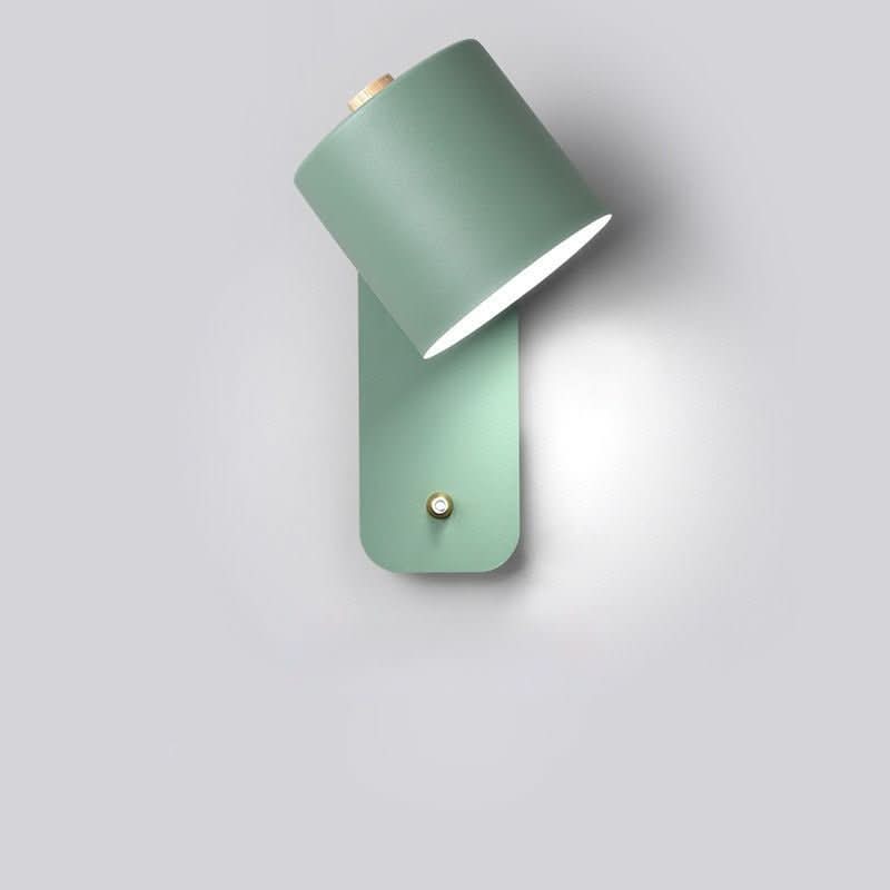 Contemporary Slim LED Wall Lamp with On/Off Switch - Luxicro