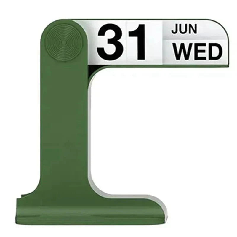 Compact Spinning Desktop Calendar