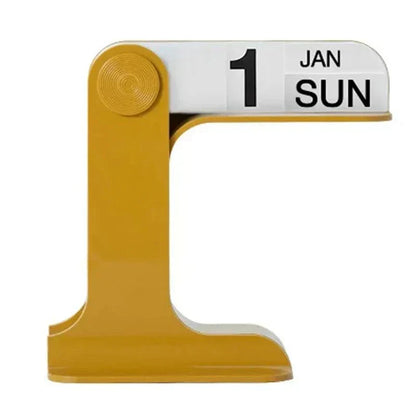 Compact Spinning Desktop Calendar