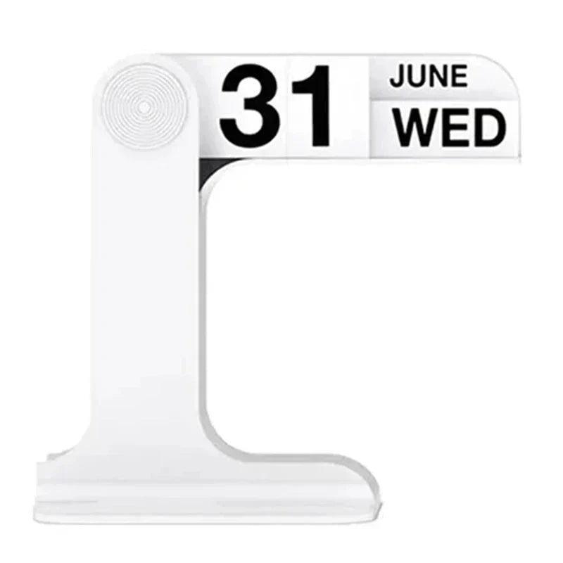 Compact Spinning Desktop Calendar
