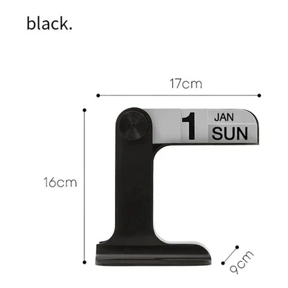 Compact Spinning Desktop Calendar