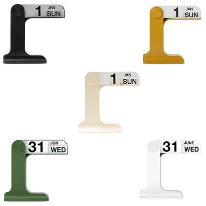 Compact Spinning Desktop Calendar