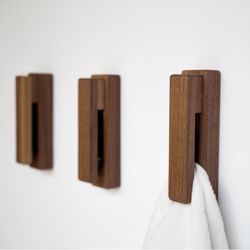 Natural Wooden Bathroom Shelf