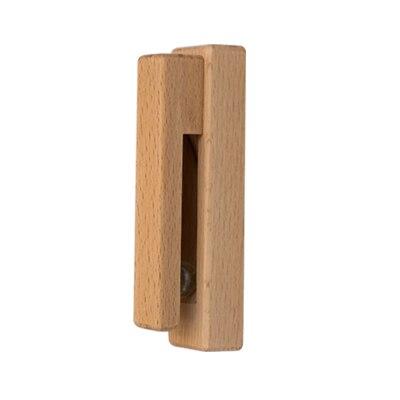 Natural Wooden Bathroom Shelf